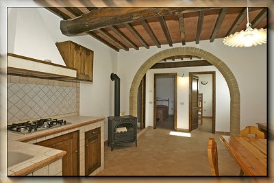 La cucina dell'Agriturismo IL Poggio